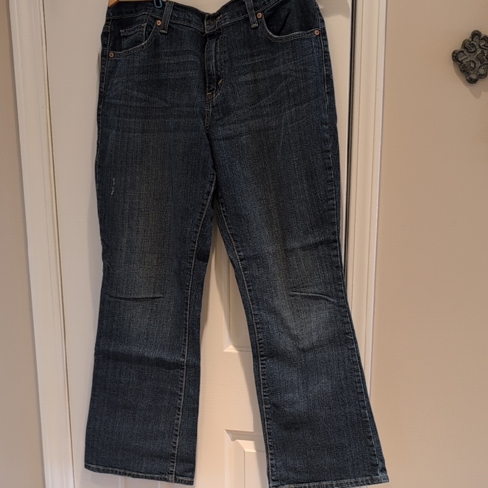 Levi's 515 Dark Blue Flare Jeans